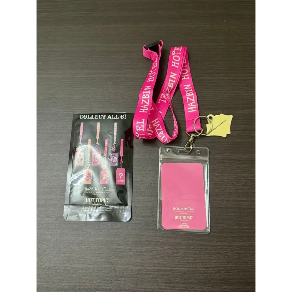 Hazbin Hotel Character Blind Bag Lanyard - Charlie Morningstar